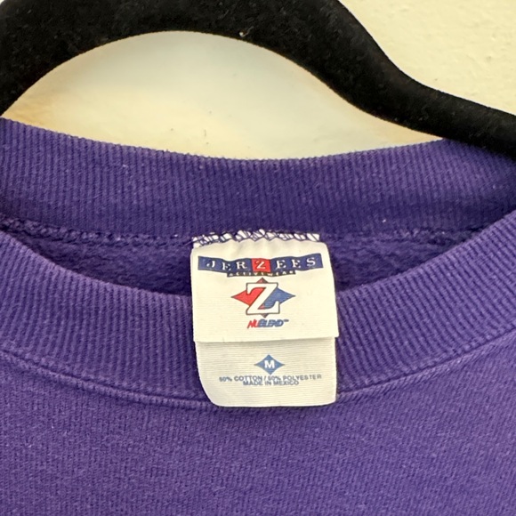 Vintage Y2K Girl Scouts Purple Frog Leap to the Future Graphic Sweatshirt - Picture 2 of 7